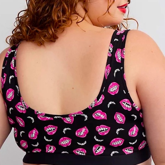 Torrid Cotton Scoop Bralette! NWT! Size 1X - Picture 3 of 4
